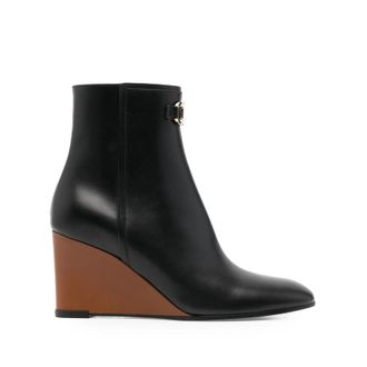 Ferragamo Ladies Black Boots, US Size 10.5