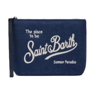 MC2 Saint Barth Clutches, female, Blue, Size: ONE SIZE Aline Sponge Clutch