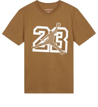 Nike Jordan Air Jordan Flight Essentials Logo T-Shirt Brown FB7395-281