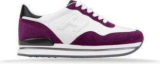 Hogan Leren Vetersneakers voor Dames - Dames - Sneakers - Veelkleurig - 36 1/2 EU - Su&egrave;de - Schoenen