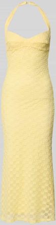 Bardot Bardot Neckholder-Midikleid Modell MARIKO in GELB, Gr&ouml;&szlig;e 34