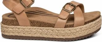 Aetrex Womens Paula 2 Sandal In Beige