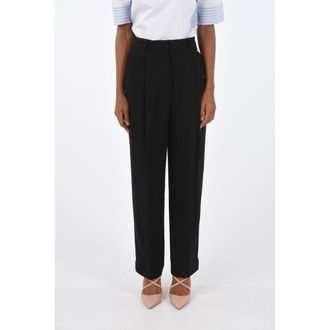 Tory Burch Black Acetate Casual Womens Pants