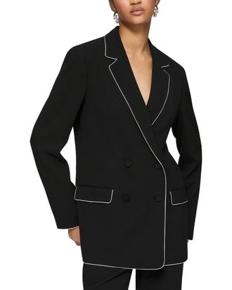Lafayette 148 New York Double Breasted Blazer