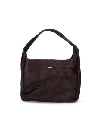 Our Legacy Large Brick Shoulder Bag - Brown