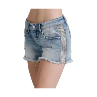 Met Met, Dames, Korte broeken, Blauw, Maat: W29 Denim