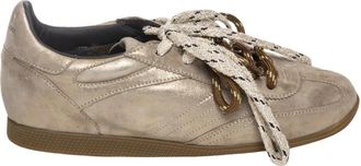 Ama brand D-4796S Sneaker - Dames - Sneakers - Beige - 39 EU - Leer - Schoenen