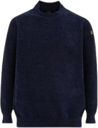 Suns Truien & Vesten, Heren, Blauw, XL, Polyester, Carlos Ciniglia Knit