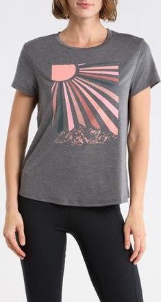 Marika Monica Graphic T-Shirt in H. Phantom Beaming Sun at Nordstrom Rack, Size X-Large