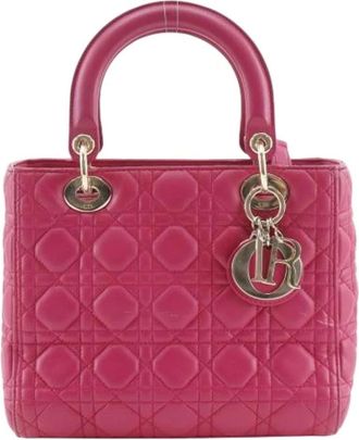 Dior Borsa Vintage in Pelle Pre-owned - - Pre-owned - Donna - Rosa - ONE SIZE