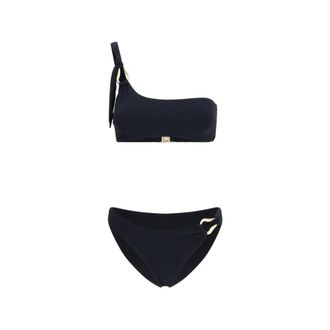 Zimmermann Roselight Trim Bikini - female - Zimmermann - Bikinis - Black - XS - Swimwear