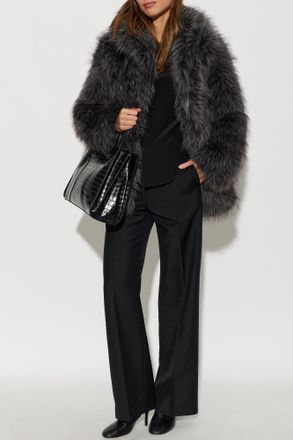 Zadig&Voltaire Faune Faux Fur Coat, Womens, Grey