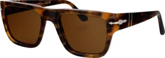 Persol Unisex Sunglasses 0po3348s Havana Brown Acetate
