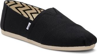 Toms Alpargata 3.0 Slip-On Sneaker in Blk_Wht at Nordstrom, Size 10.5