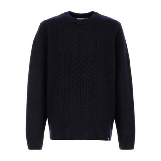 Carhartt Work in Progress Heren, Truien, Blauw, Maat: XL Wol