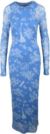 Moschino Silhouette Dress - Dames - Casual kleedjes - Veelkleurig - S - Polyester - Kleedjes