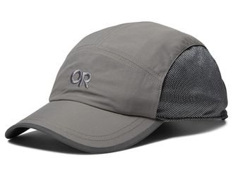 Outdoor Research Swift Cap Baseball Caps Pewter/Dark Grey (7 1/8-7 5/8), Mesh/Nylon