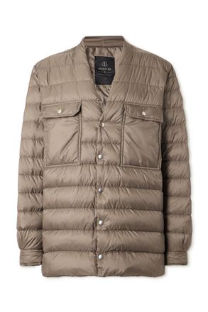 Rick Owens + Moncler Quilted Shell Down Jacket