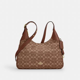 Coach Ella Shoulder Bag In Signature Chenille