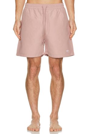 Obey Clothing Easy Water Short In Mauve