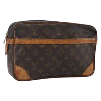 Louis Vuitton Clutch Vintage Pre-owned - - Pre-owned - Donna - Marrone - ONE SIZE