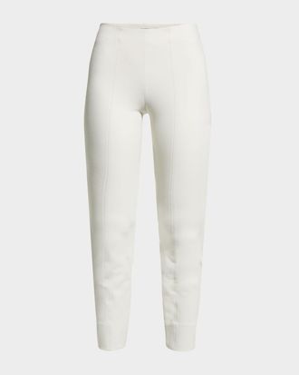 Vince Bobbi Mid-Rise Stitch Front Seam Leggings