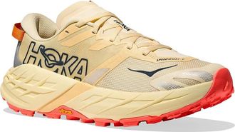 Hoka One One Speedgoat 7 Womens Shoes Vintage Yellow/Neon Flame : 10.5 B - Medium, Synthetic