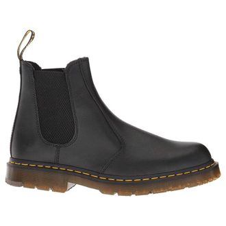 Dr. Martens 2976 Slip Resistant Leather Unisex Ankle Boots - Black - Size:UK 6