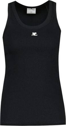 Courr&egrave;ges Mujer, Camisetas, Negro, Talla: M