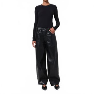 A Gold E Twist Baggy Jean In Detox