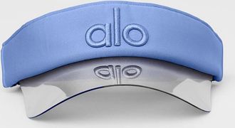 Alo | Airlift Solar Visor Hat in Crystal Clear Blue