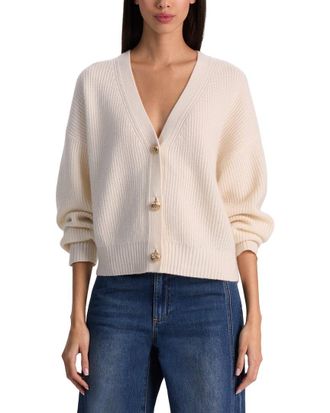 Alice & Olivia Alice + Olivia Atticus Cashmere-Blend Cardigan
