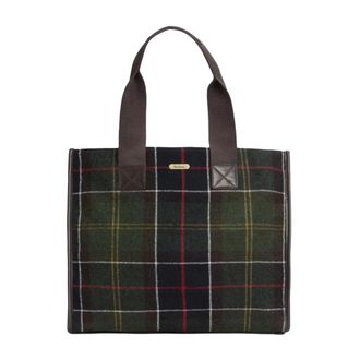 Barbour Borsa Turnberry Tartan - - Bags - Donna - Verde - ONE SIZE