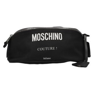 Moschino Dames, Tassen, Zwart, Maat: ONE Size Leer