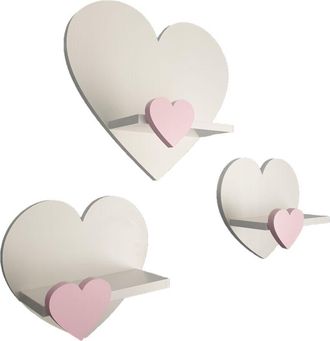 OEM 3 Estantes De Coraz&oacute;n Extra - Premium