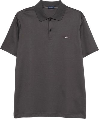 Paul & Shark Tops, Heren, Bruin, 2Xl, Katoen, Katoenen Polo Shirt voor Heren