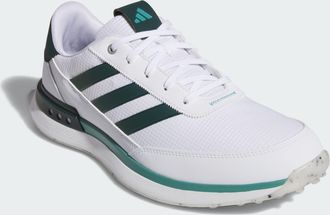 adidas adidas Performance Mens S2G 24 Spikeless Golf Shoes - White & Silver - Size UK 7.5
