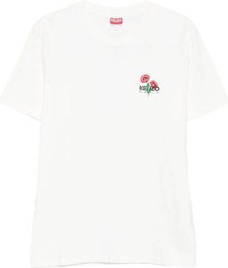 Kenzo Gots Kenzo Archive Bouquet Embroidered Slim Tshirt