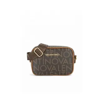 Valentino Tassen, Dames, Bruin, S, Leer, Regina Re Crossbody Tas