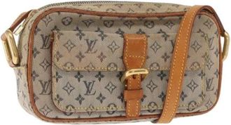 Louis Vuitton Pre-owned Cross Body Bags, female, Blue, Size: ONE SIZE Pre-owned Canvas Cross Body Bag