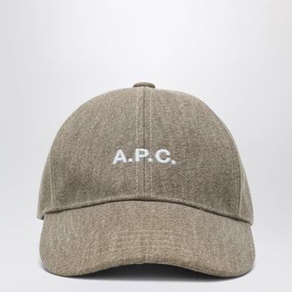 A.P.C. Cappello da baseball Charlie marrone fonc&eacute;