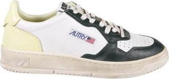 Autry Witte Mountain Vintage Sneaker - Heren - Sneakers - Veelkleurig - 40 EU - Leer - Schoenen