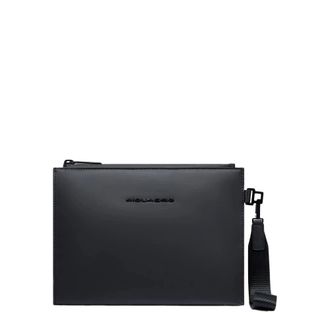 Piquadro Waterbestendige Clutch - Heren - Tassen - Zwart - Maat: ONE Size Katoen