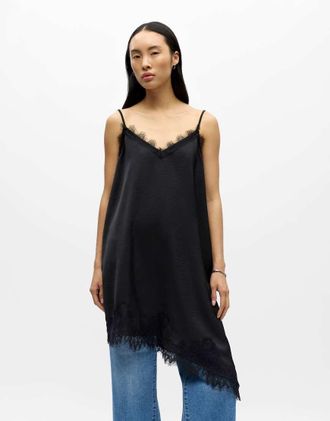 Object Vestito sottoveste nero