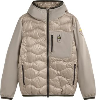 Blauer Piumino trapuntato con cappuccio - Toni neutri