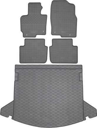 OEM Mazda Cx-5 I Suv De Febrero De 2012 A Junio De 2017. Juego De Alfombrillas De Goma Para Coche Y Alfombrilla Para Maletero