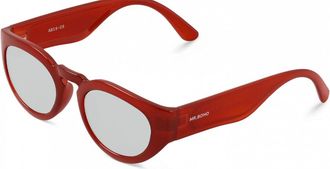 Mr.Boho Psiri ABI4-09 Mens Sunglasses Burgundy Size 48