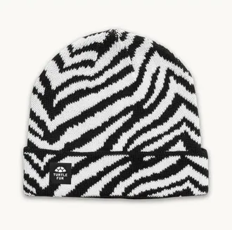 Turtle Fur Zebralicious Winter Hat in Black at Nordstrom