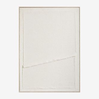 Sklum Sklum - Cuadro Decorativo Con Textura En Lino Ovilea