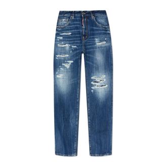Dsquared2 Loose-fit Jeans, male, Blue, Size: 2XL 642 Jeans